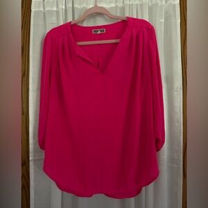 Fuchsia Blouse